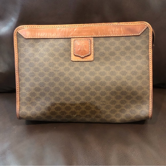 CELINE Triomphe Macadam Clutch Handbags - Picture 16 of 17